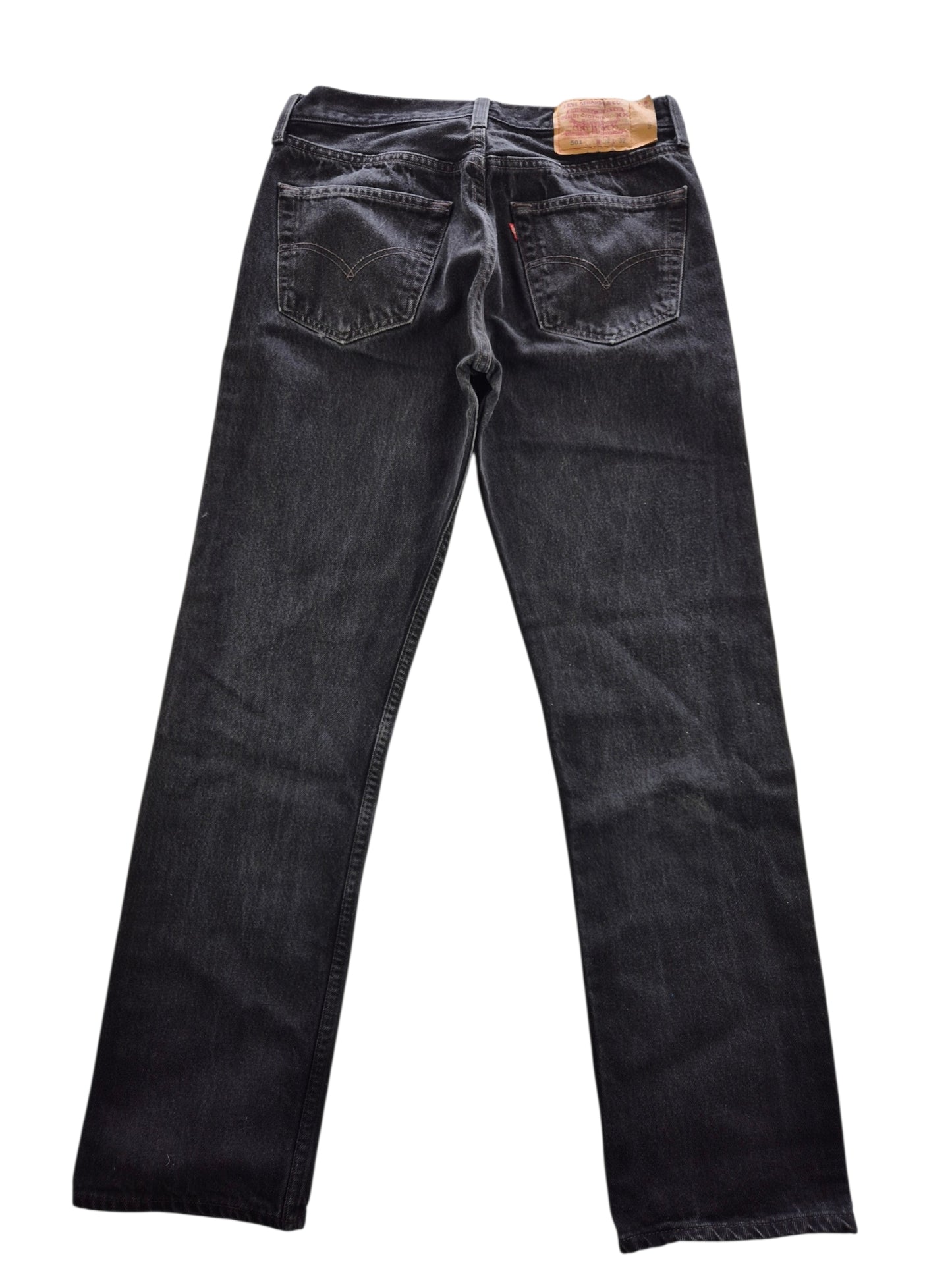Levi's 501 Straight Jeans Heren | Zwart | Maat W32 L32