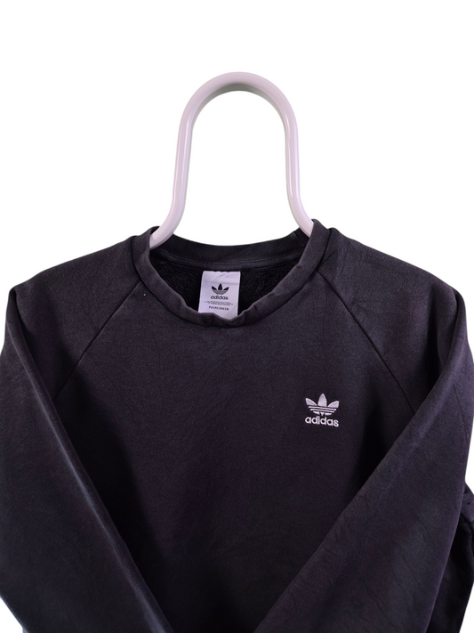 Adidas Chest Logo Sweater Heren | Zwart | Maat M