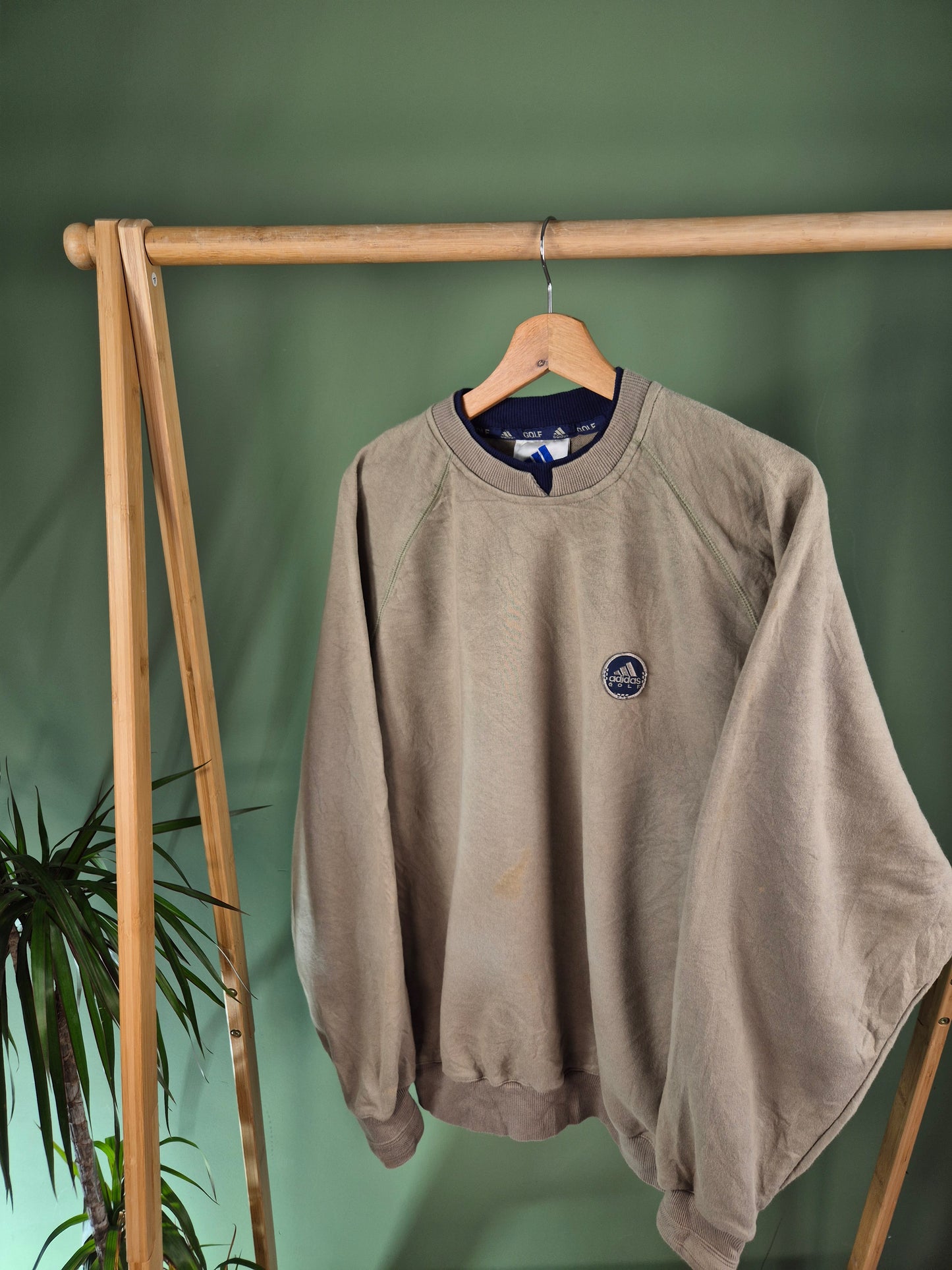 Adidas 90s Sweatshirt Heren | Groen | Maat S