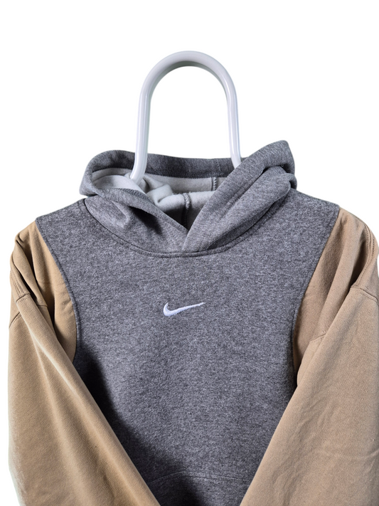 Nike center swoosh rework hoodie maat M