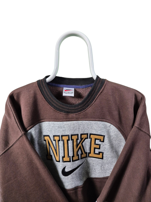 Nike 90s spell out rework sweater maat M