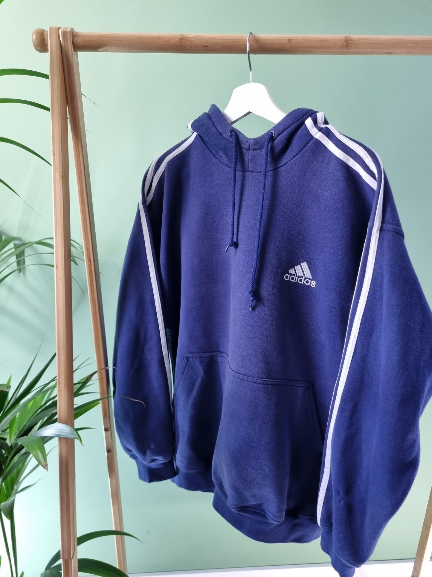 Adidas 90s 3-stripes hoodie maat M