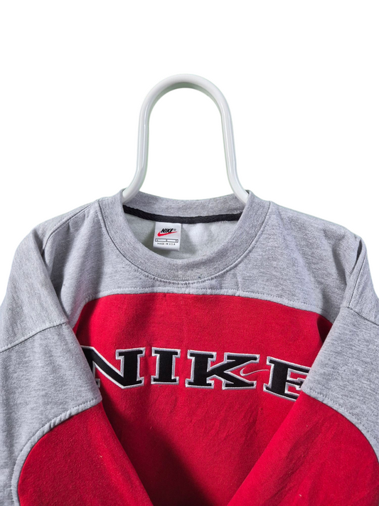 Nike 90s spell out sweater maat L