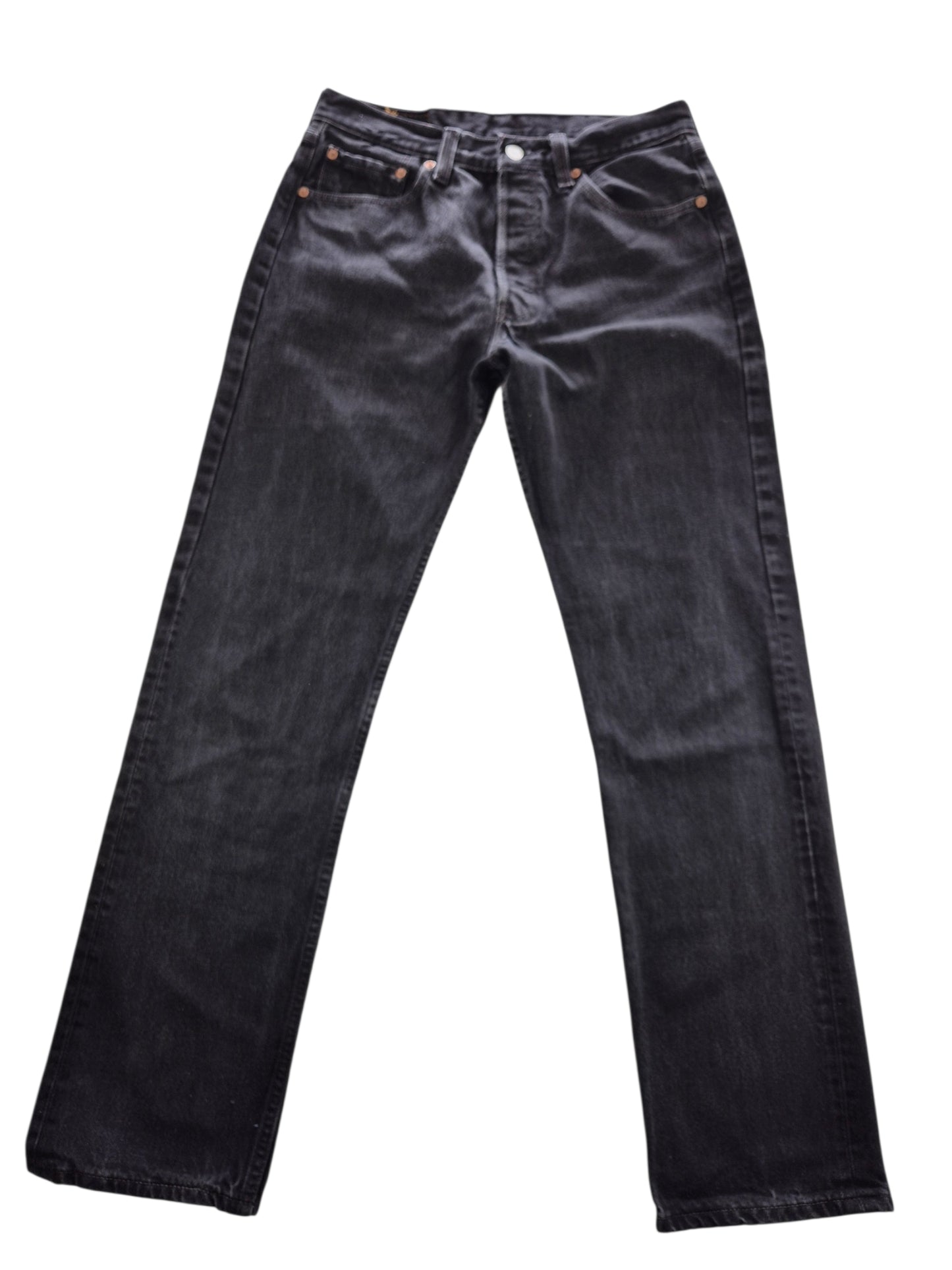 Levi's 501 Straight Jeans Heren | Zwart | Maat W32 L32