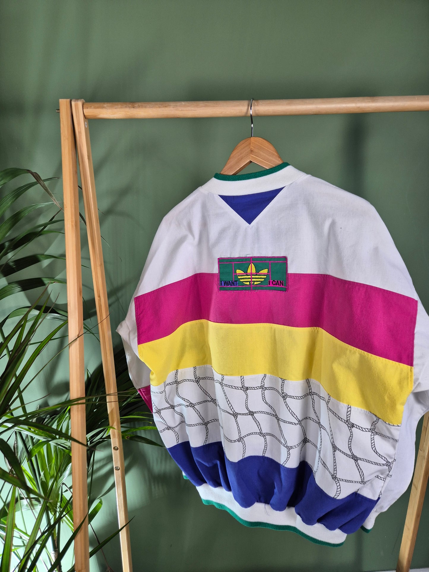Adidas 80s RARE sweater maat M