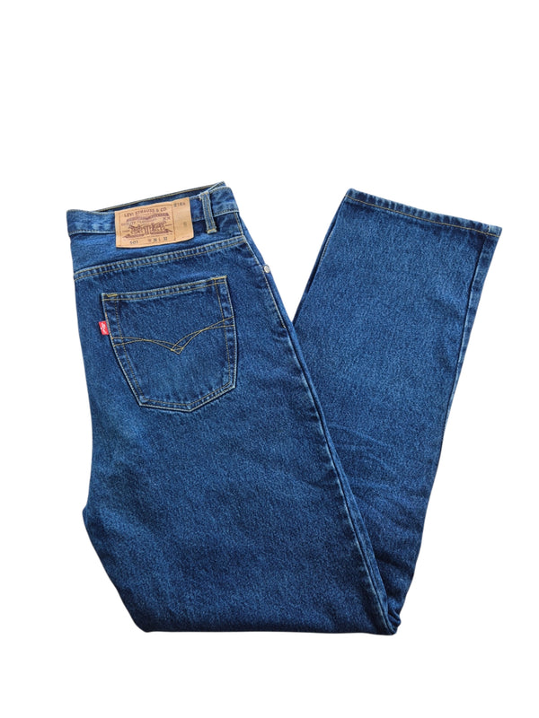 Levi's 501 Straight Jeans Heren | Blauw | Maat W36 L32