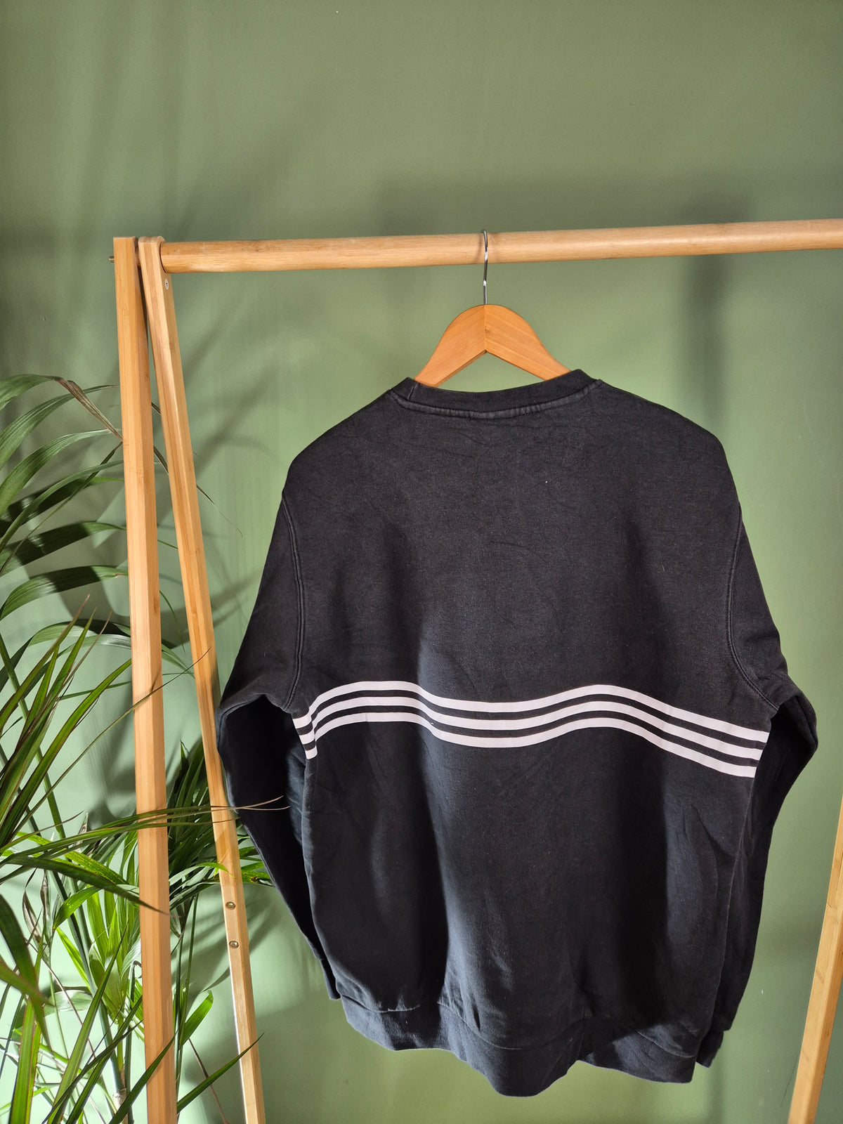 Adidas Sweater Heren | Zwart | Maat L