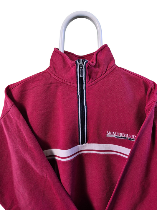 Reebok quarter zip sweater maat L