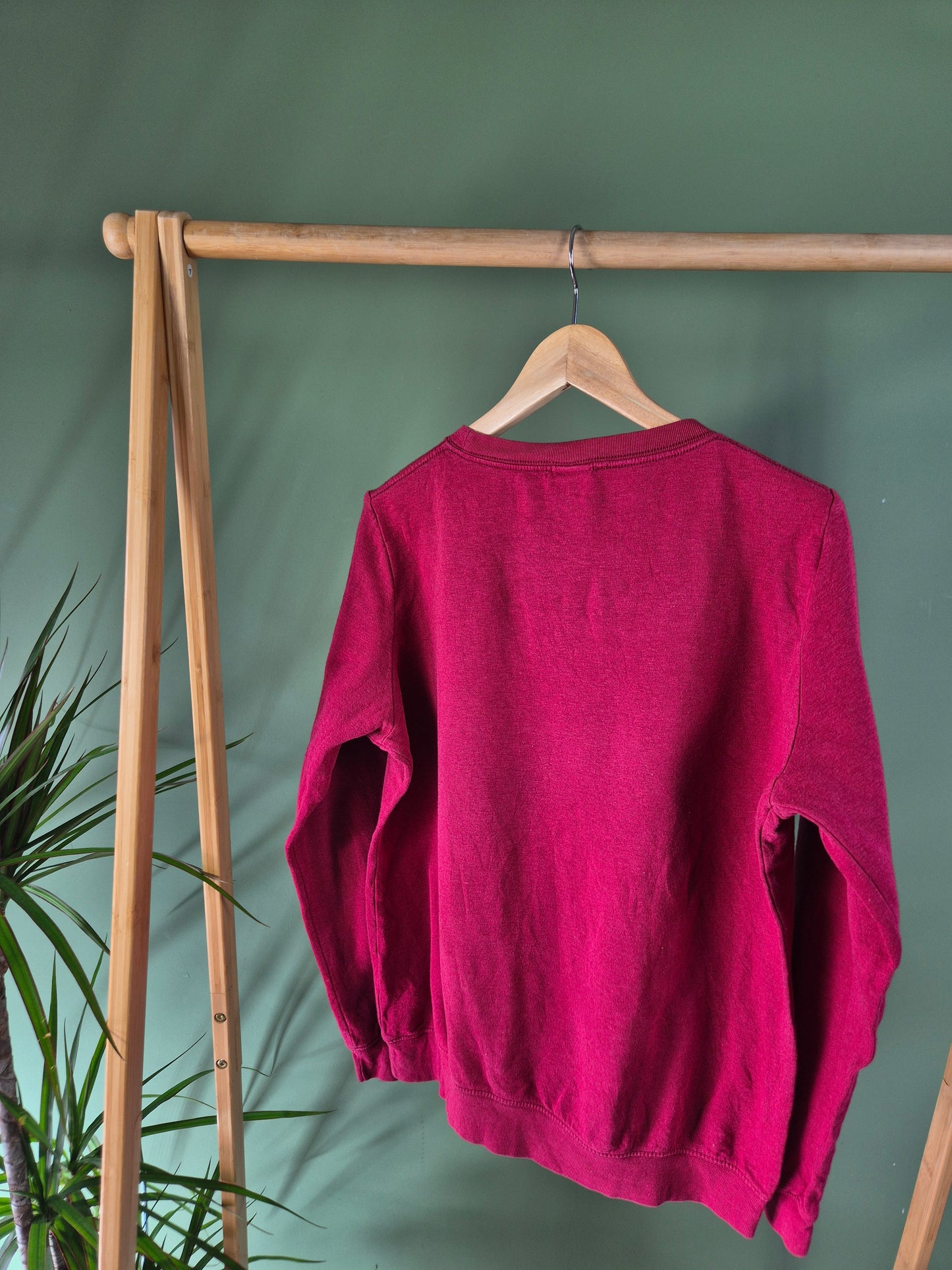 Nike Chest Logo Sweater Dames | Rood | M