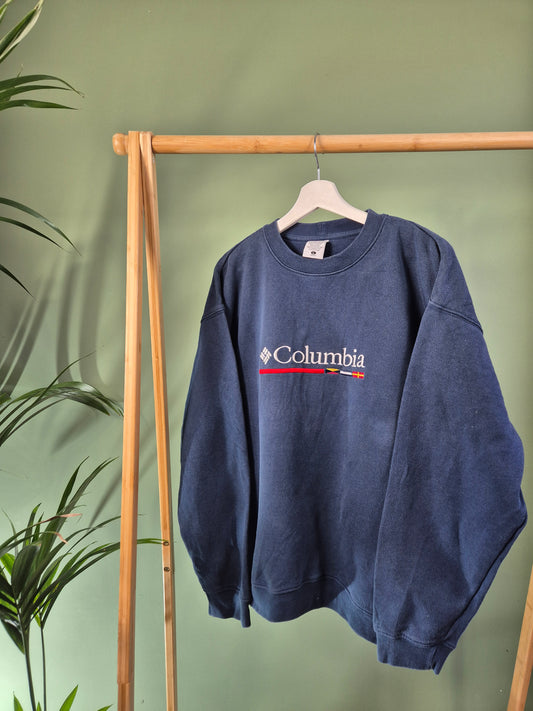 Columbia Sweater Heren | Blauw | Maat L