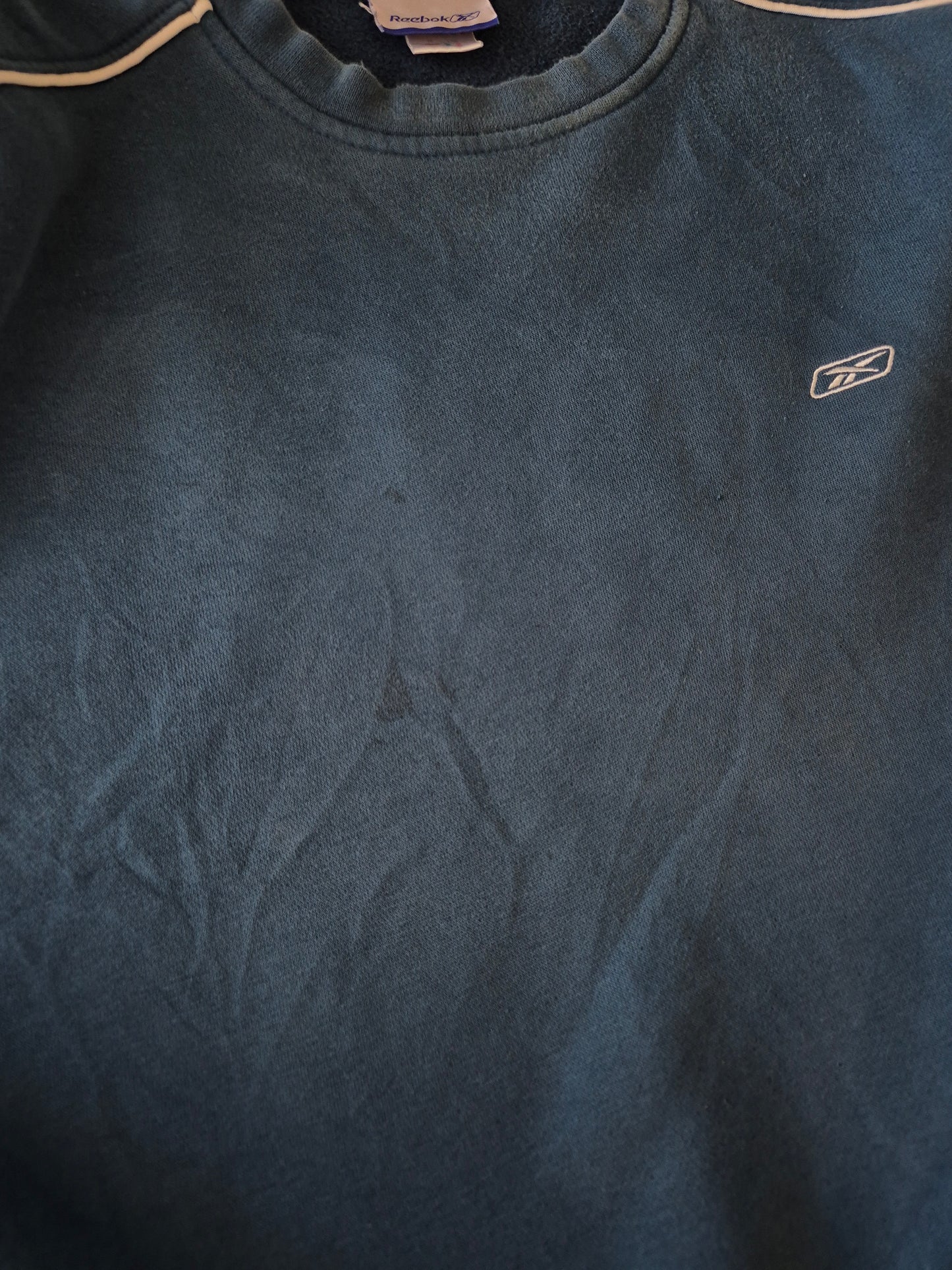 Reebok 90s Chest Logo Sweater Dames | Blauw | Maat M