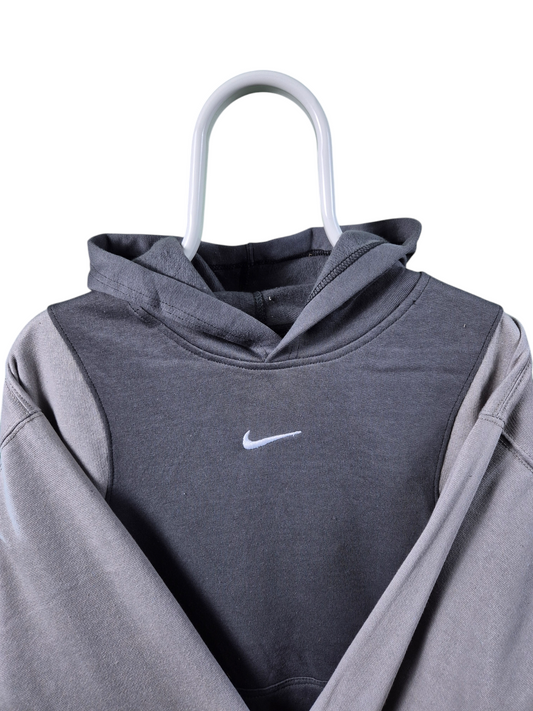 Nike center swoosh rework hoodie maat M