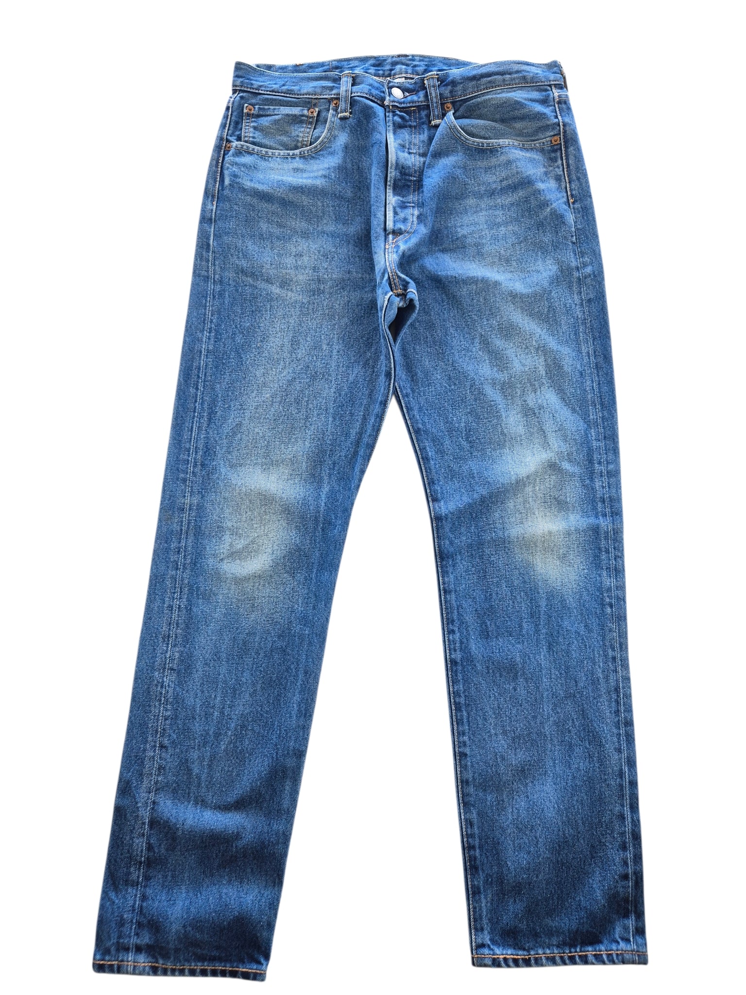 Levi's 501 CT Jeans Heren | Blauw | Maat W33 L32 | De Vintage Club