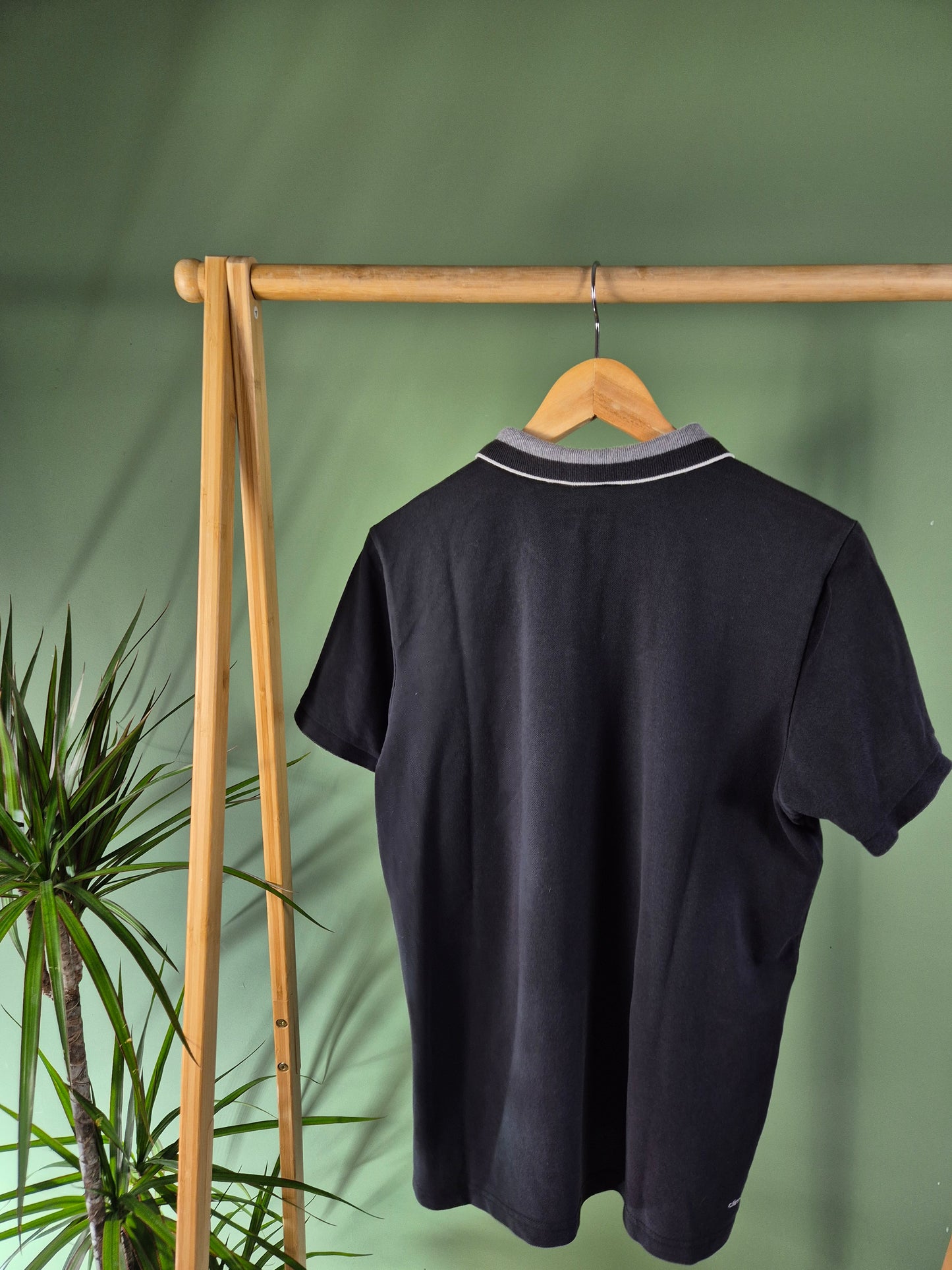 Adidas Polo Heren | Zwart | L