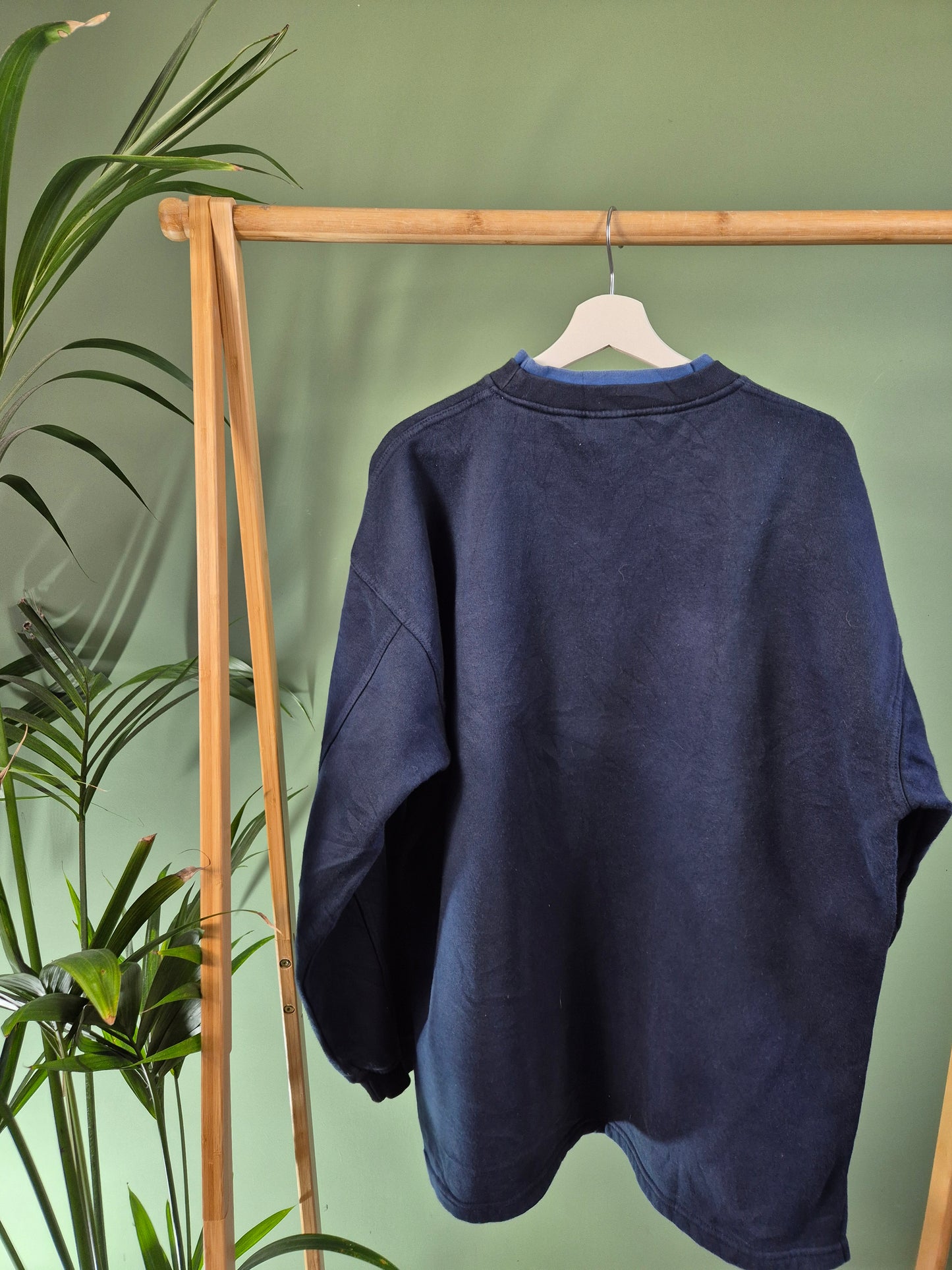 Nike double collar sweater maat XXL