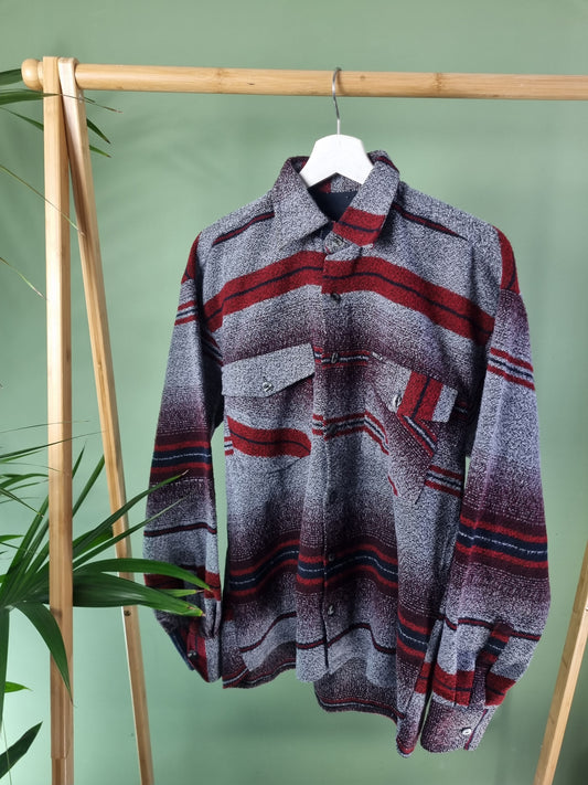 Vintage striped shirt maat M