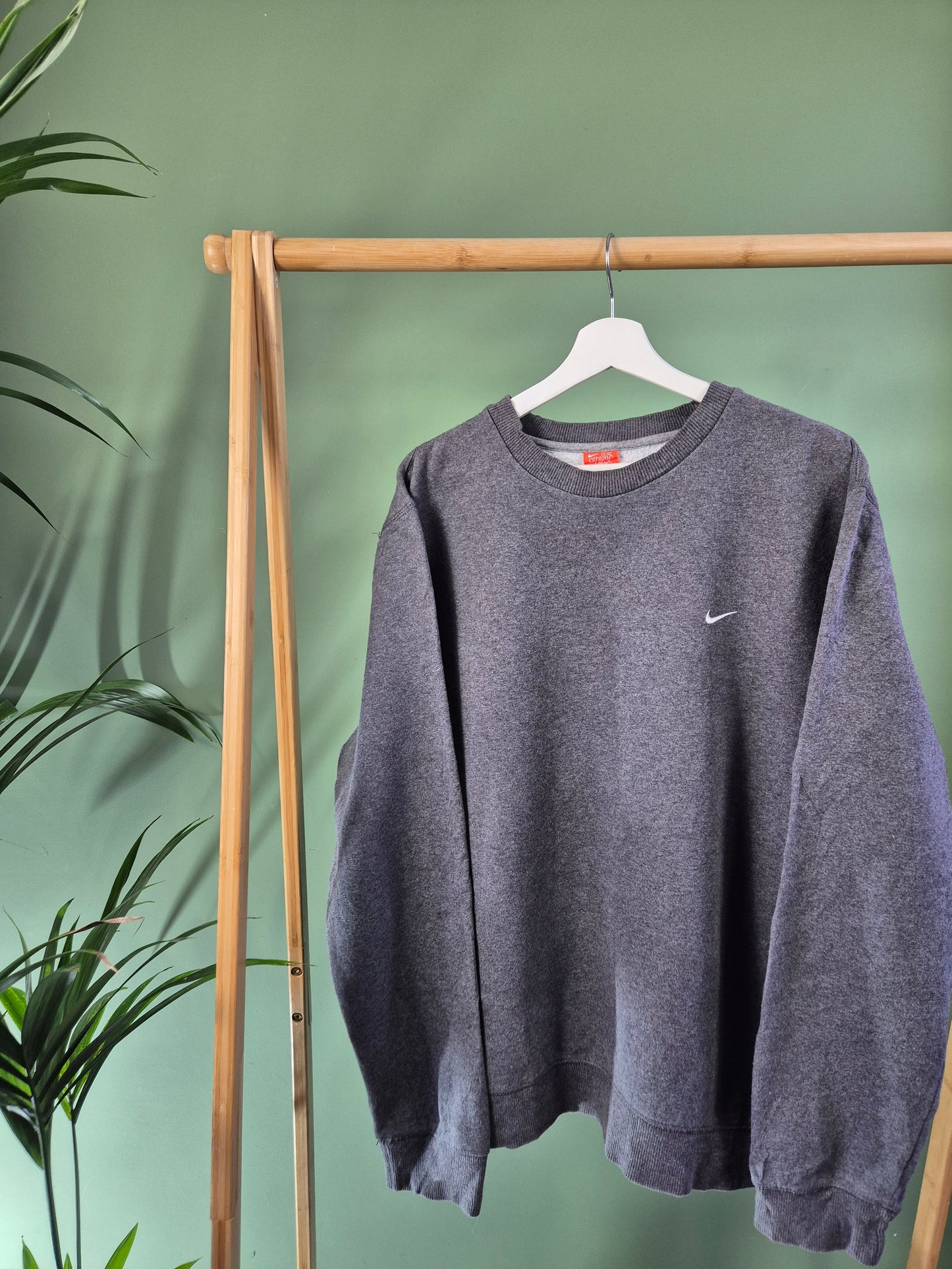 Nike Chest Swoosh Sweater Heren | Grijs | Maat XXL