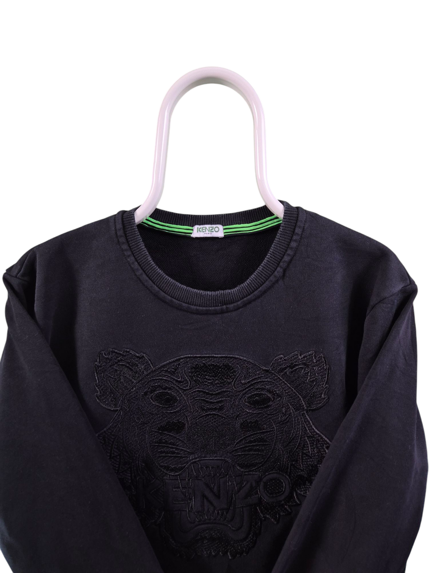 KENZO front tiger print sweater maat XL