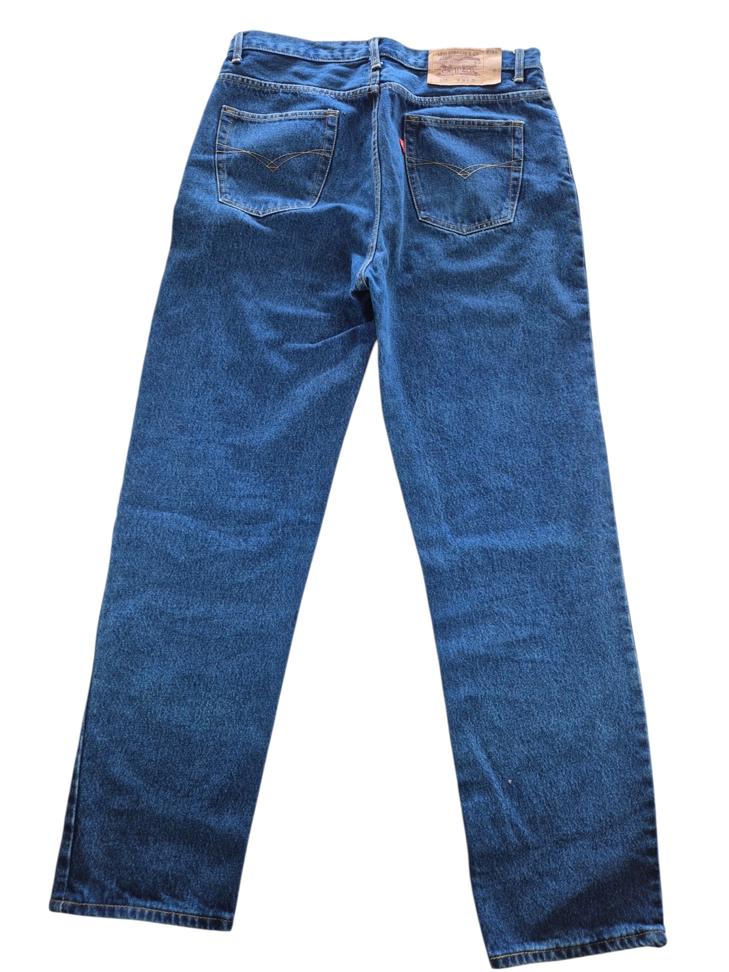 Levi's 501 Straight Jeans Heren | Blauw | Maat W36 L32