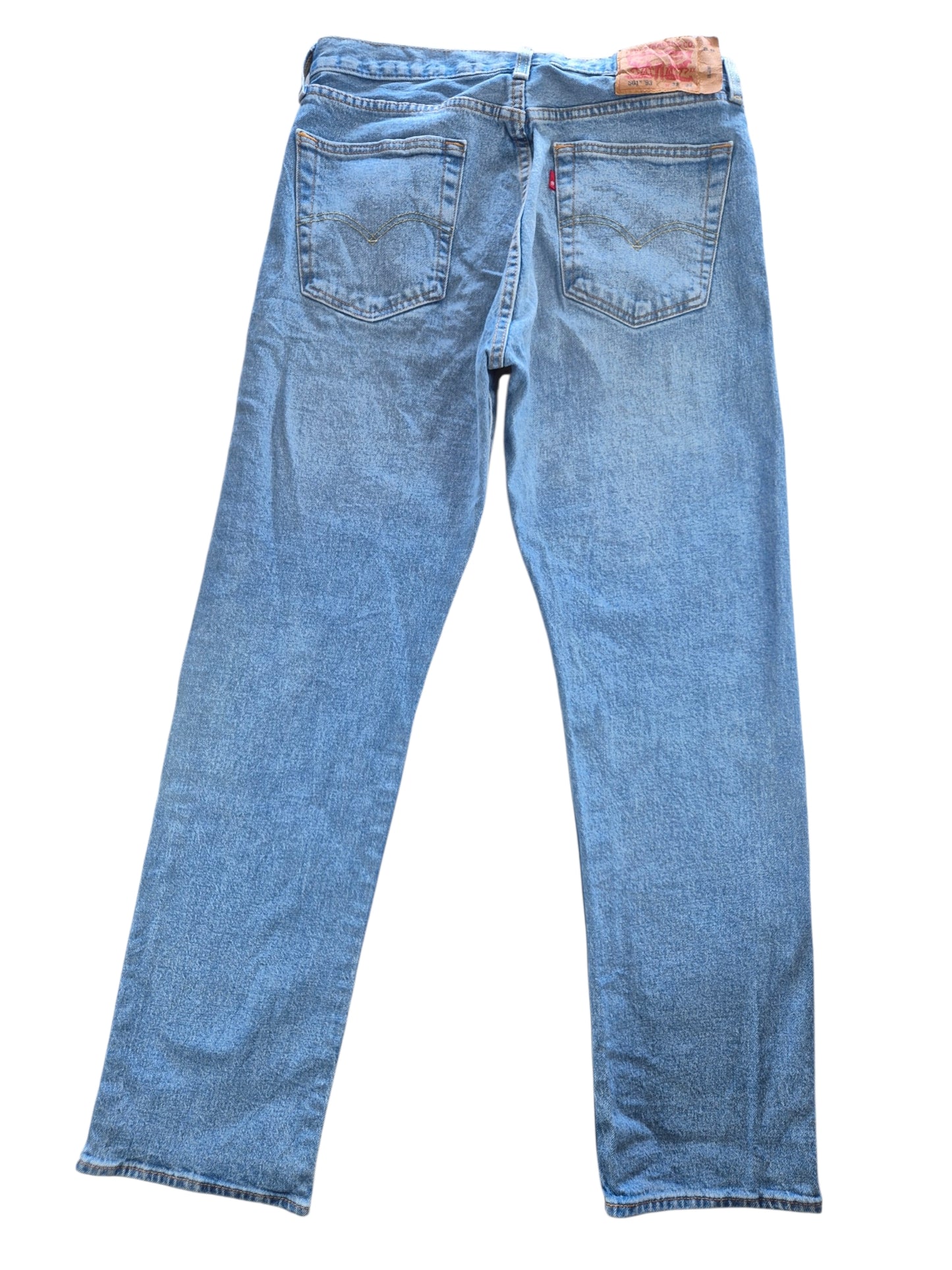 Levi's 501 Straight Jeans Heren | Blauw | Maat W33 L32