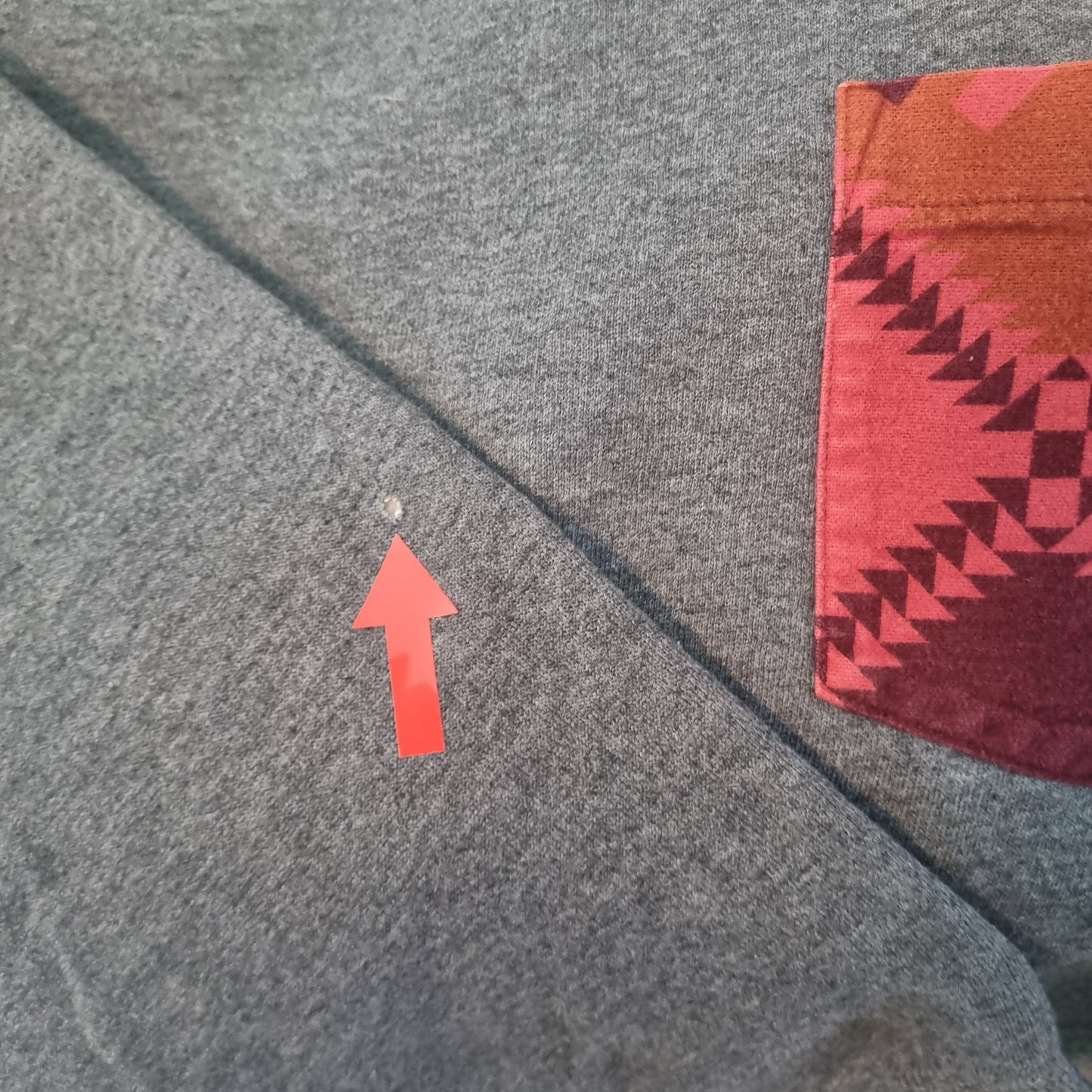 Carhartt pocket printed sweater maat XL