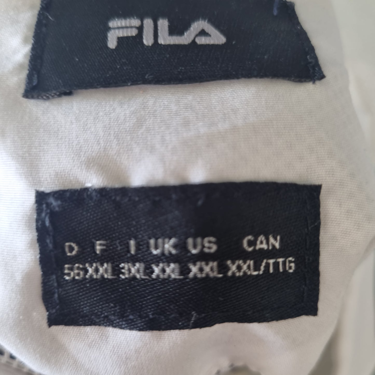 Fila 90s track jacket maat XXL