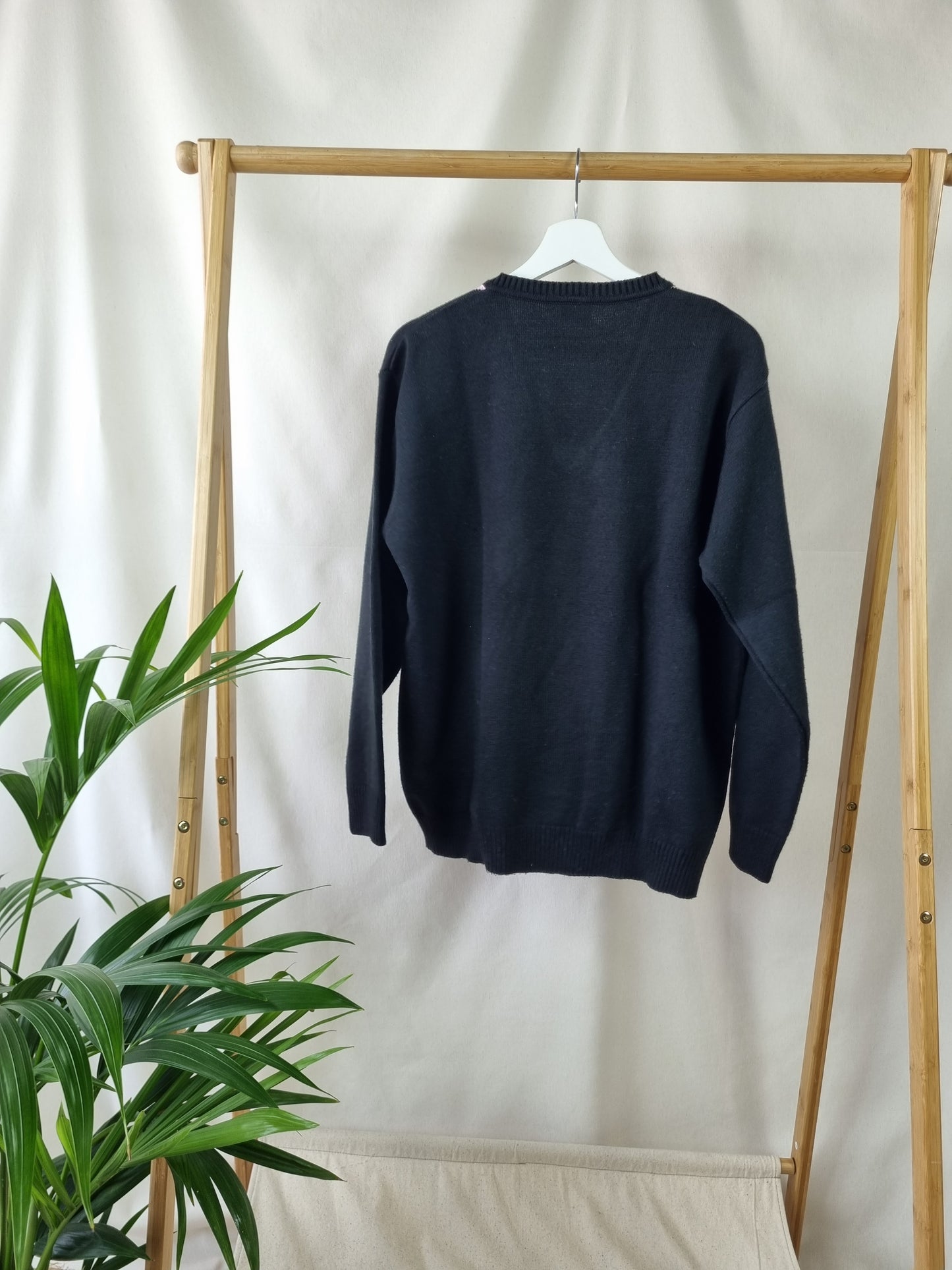 Lacoste v-neck gebreide trui XXXL (V)