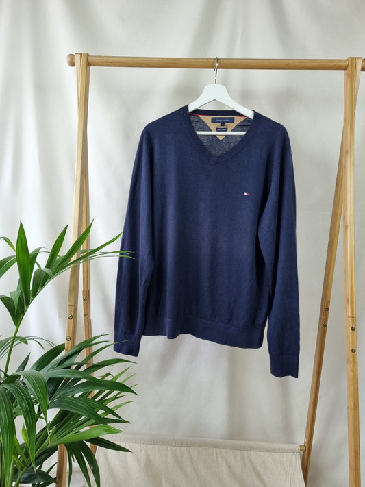 Tommy Hilfiger cotton cashmere trui maat M