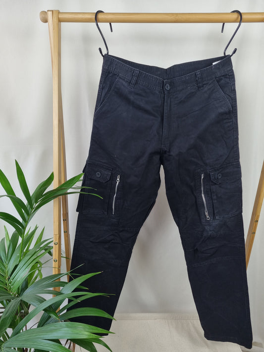 Vintage cargo broek maat 34