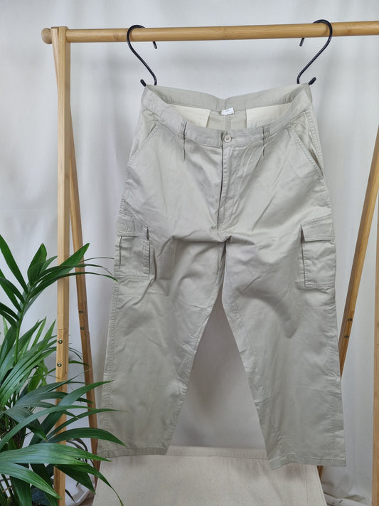 Vintage cargo broek maat 52