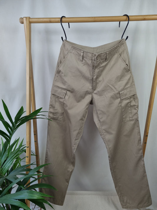 Vintage cargo broek maat small/ regular