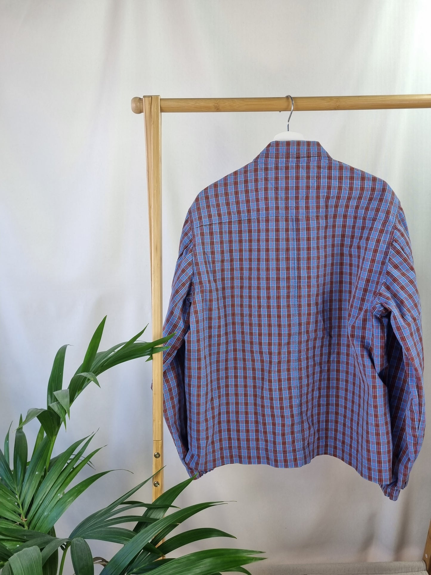 Tommy Hilfiger tussenjas met checkprint maat M