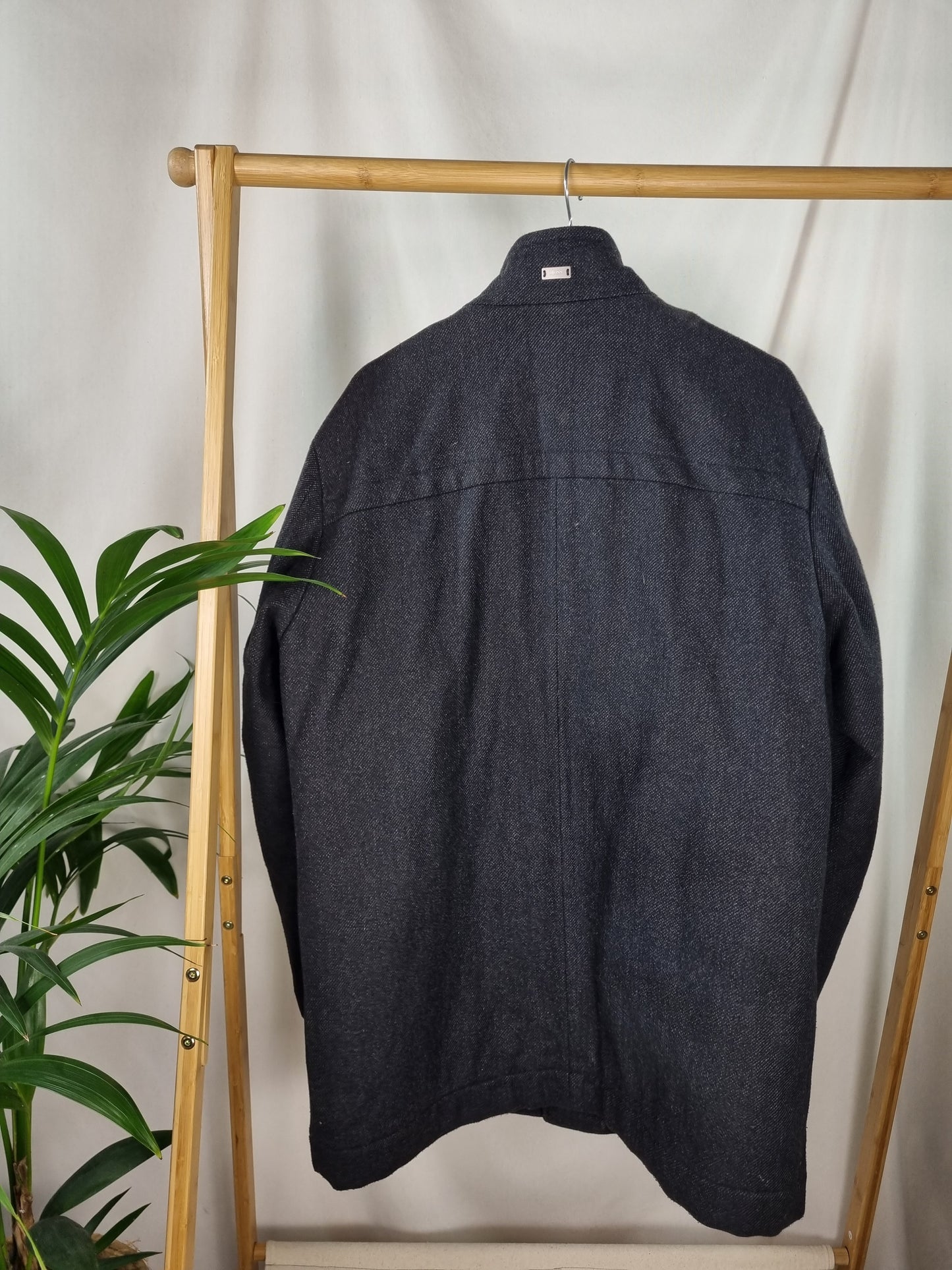 Hugo Boss wollen herfst/winterjas maat 50
