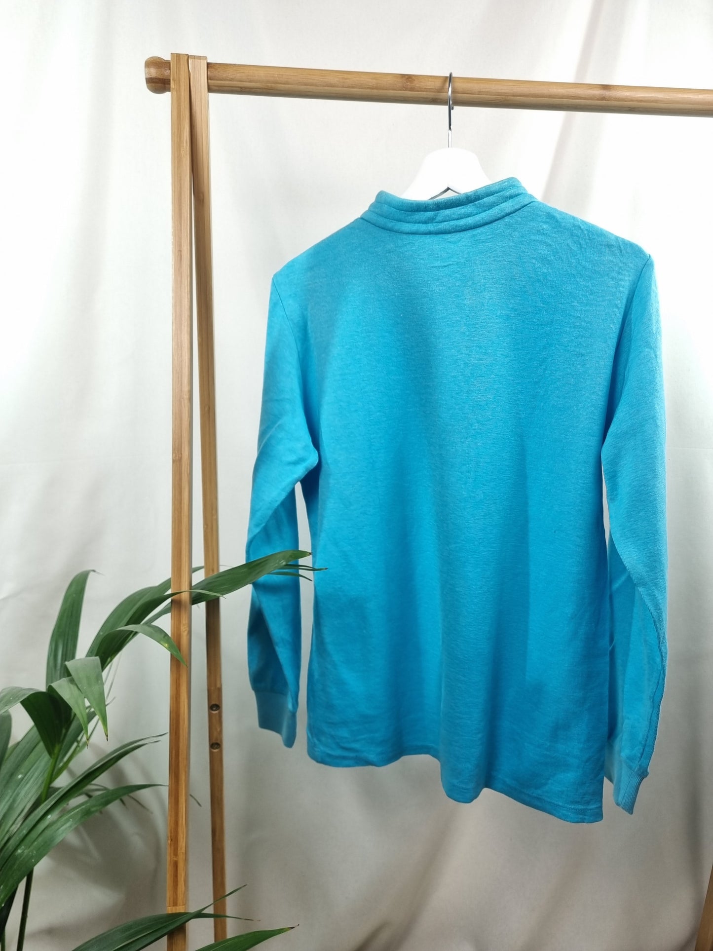 Adidas mid 80s sweater van dunne stof maat L