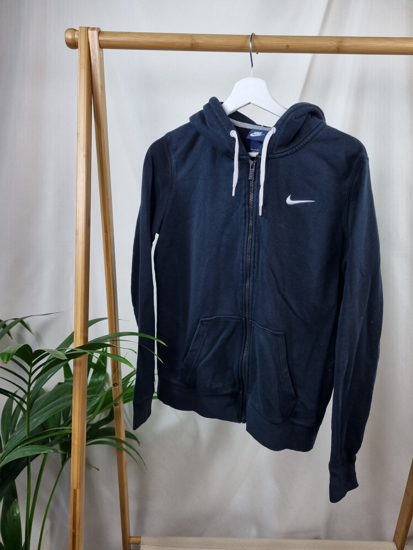 Nike chest logo hoodie met rits maat L