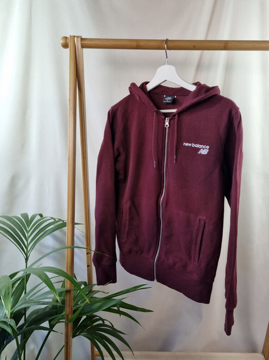 New balance hoodie met rits maat S