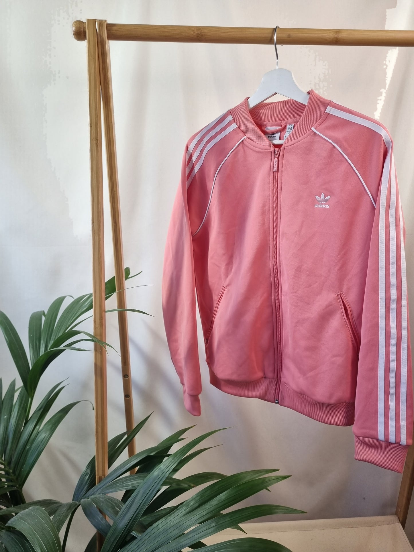 Adidas 3-stipes bomber vest maat M