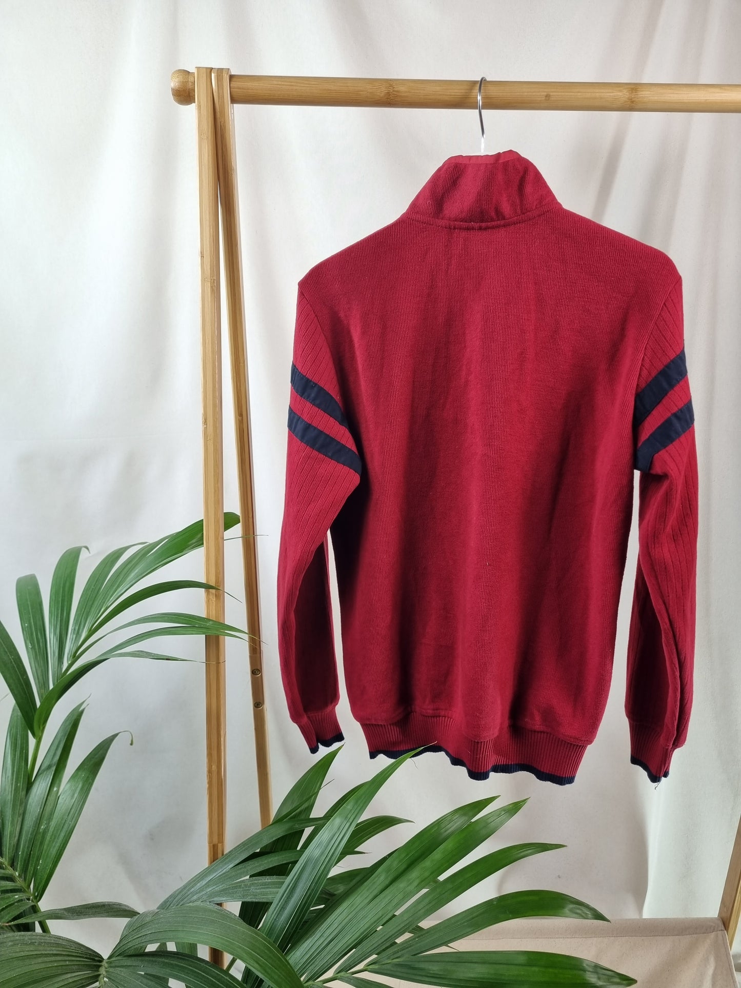 Vintage FC Barcelona zipper Maat M