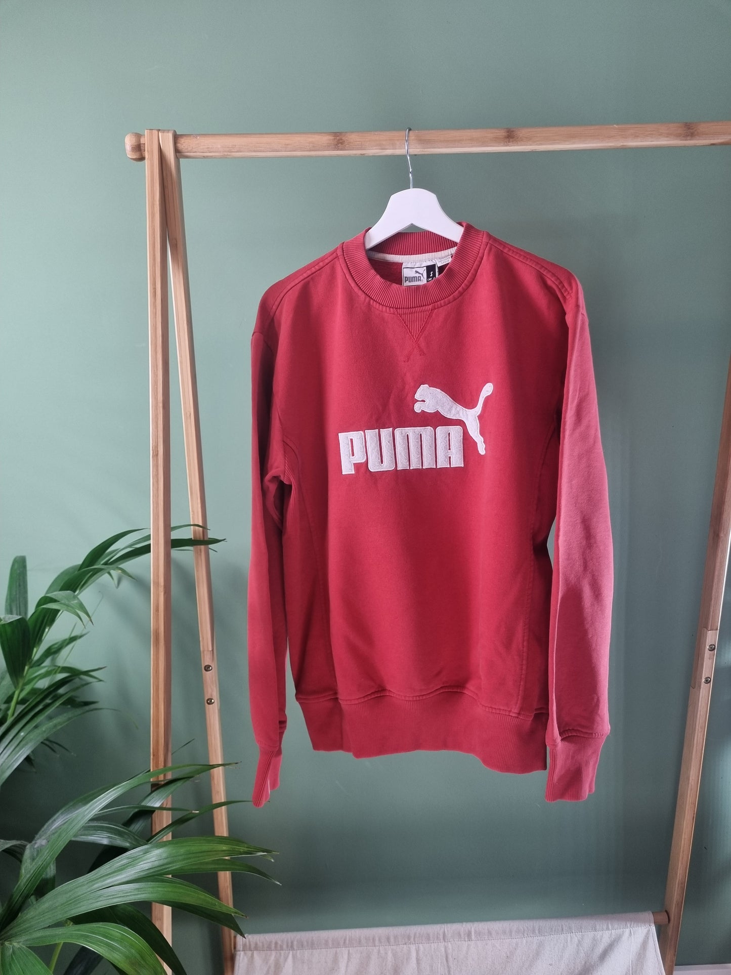 Puma logo sweater maat S
