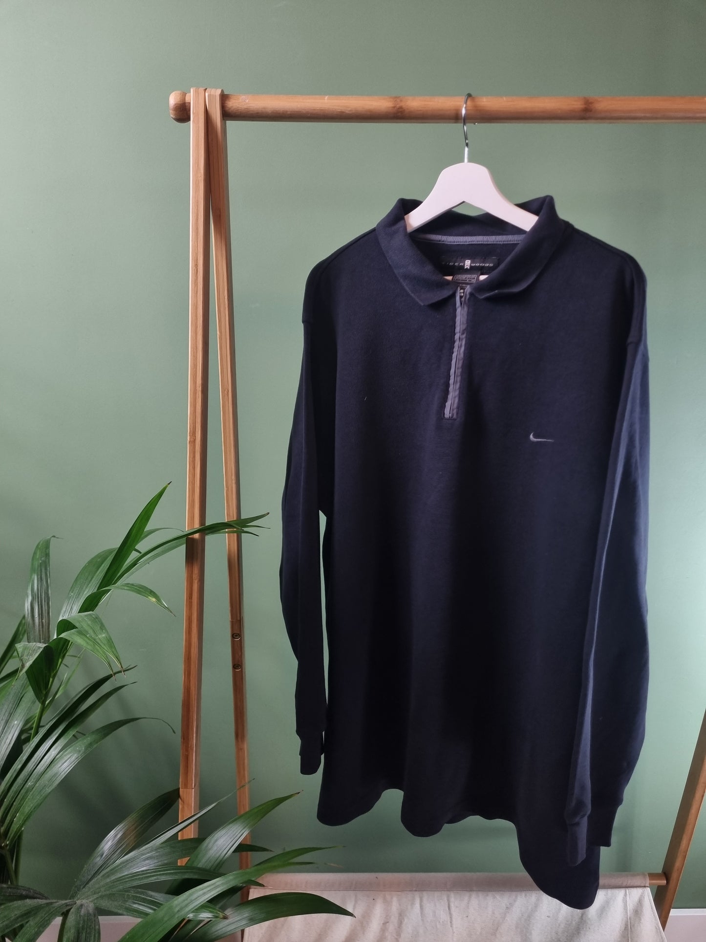 Nike Tiger Woods sweater met polo kraag maat XXL