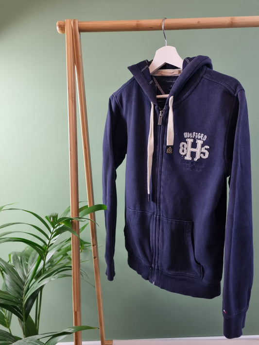 Tommy Hilfiger heavy weight hoodie met rits maat M
