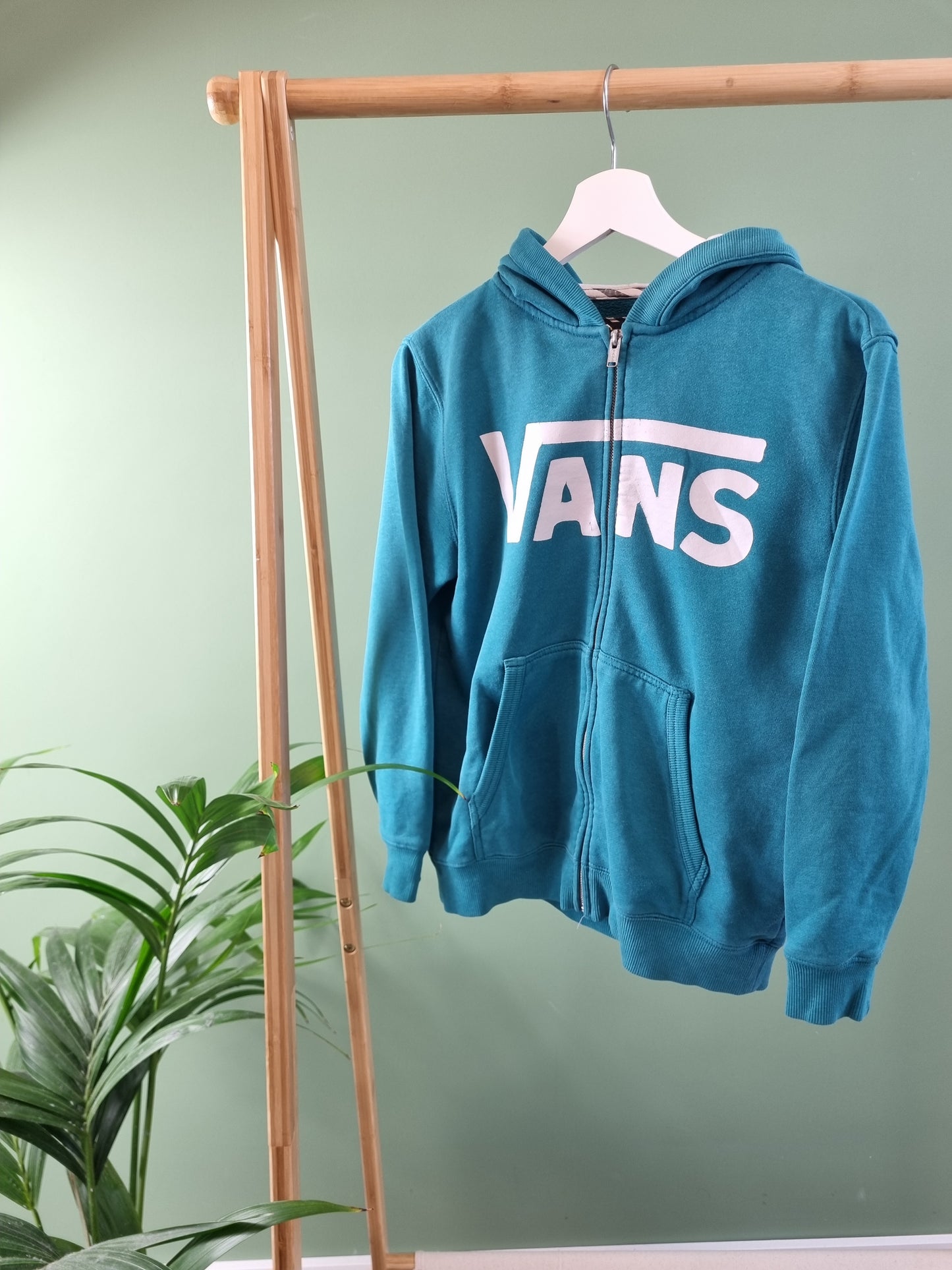 Vans hoodie met rits maat M