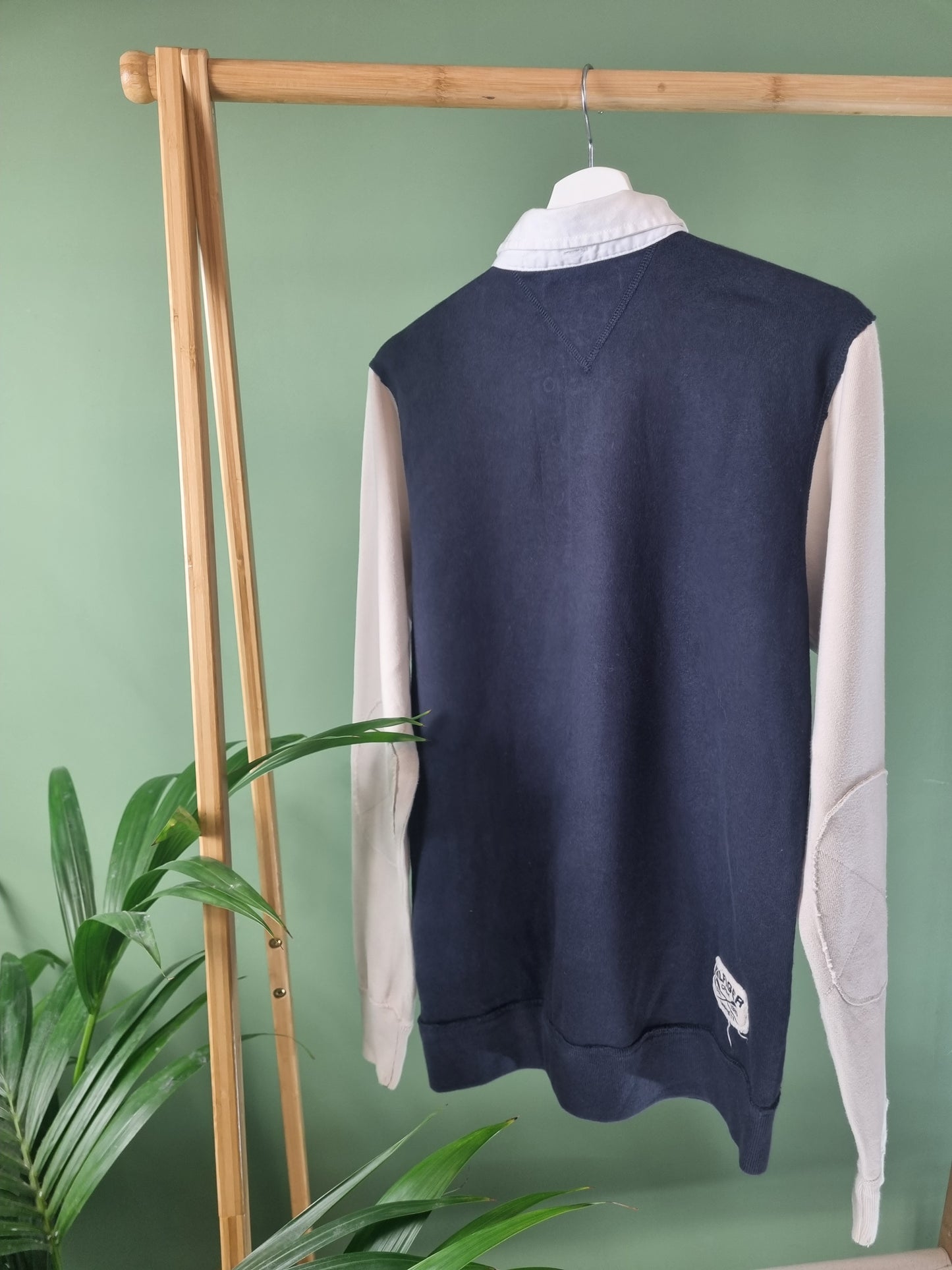 Tommy Hilfiger LS polo maat M