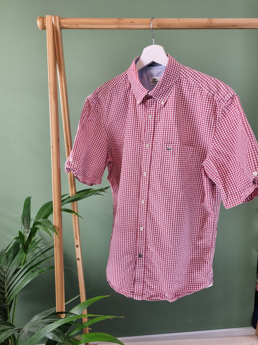 Lacoste korte mouw shirt maat L