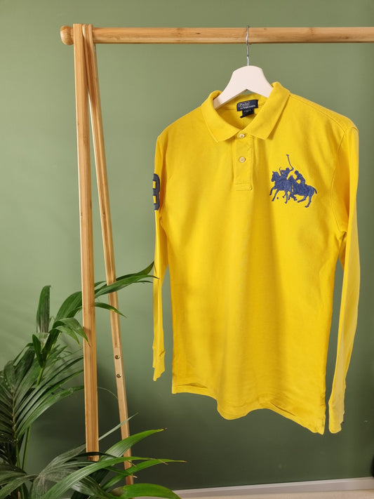 Ralph Lauren LS polo maat L