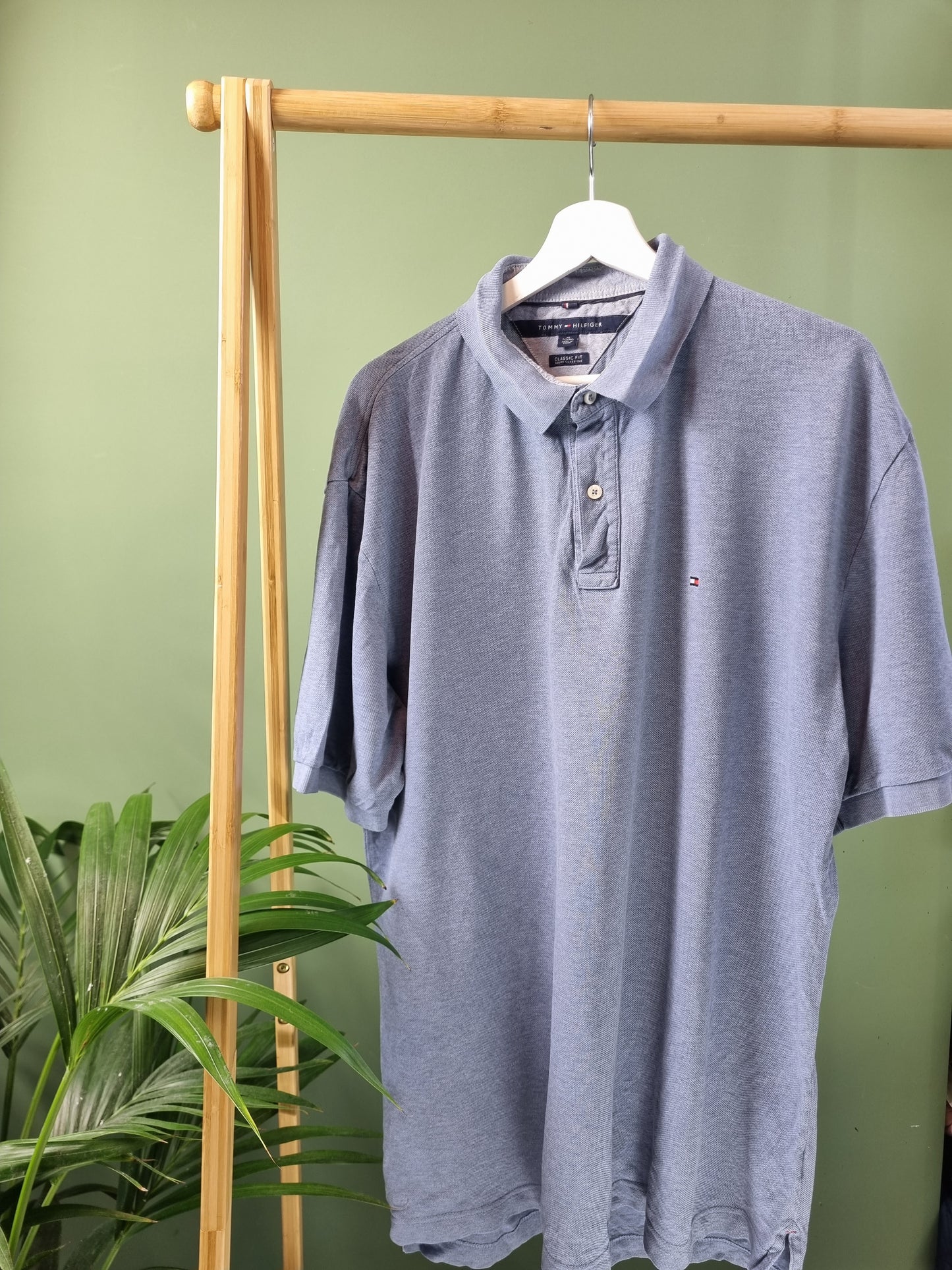 Tommy hilfiger chest logo polo maat XL