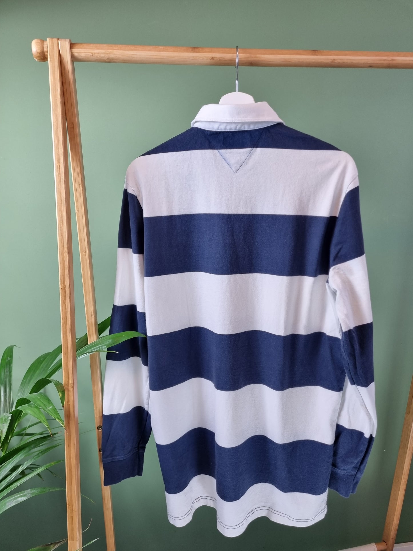 Tommy Hilfiger LS polo maat L