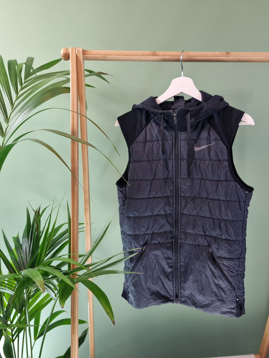Nike hooded bodywarmer maat S