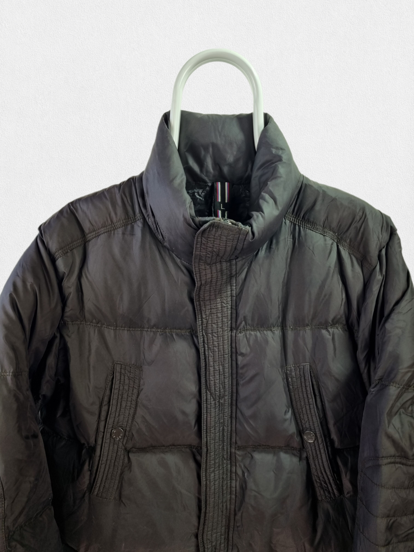 Tommy Hilfiger gewateerde herfst/winterjas maat L