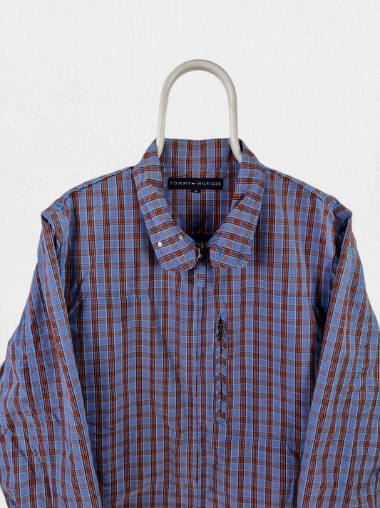 Tommy Hilfiger tussenjas met checkprint maat M